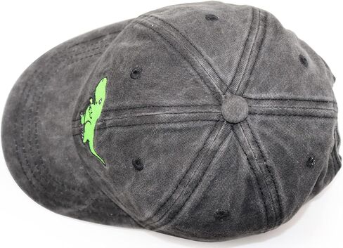 قبعة بيسبول MANMESH HATT للأطفال، قبعة ديناصور هدية عيد ميلاد للأولاد والبنات، قبعة ديناصور مطرزة قابلة للتعديل in Kuwait