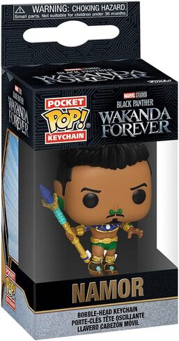 Funko Pop! Keychain: Marvel: Black Panther: Wakanda Forever - Namor in Saudi Arabia