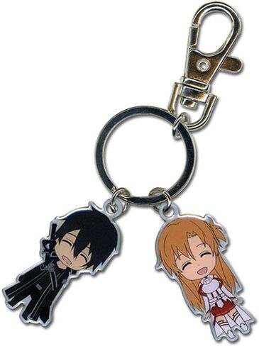 Great Eastern Entertainment Sword Art Online وسلسلة مفاتيح معدنية Asuna باللون الفضي in Saudi Arabia