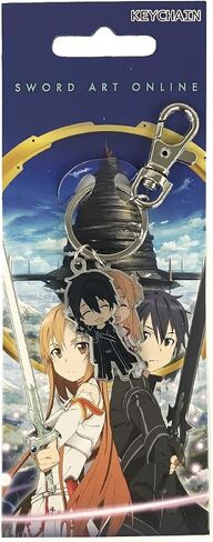 Great Eastern Entertainment Sword Art Online وسلسلة مفاتيح معدنية Asuna باللون الفضي in Saudi Arabia