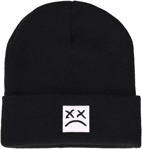 قبعات شتوية دافئة للخريف والشتاء قبعات قطنية مطرزة للرجال والنساء قبعات جمجمة أنيقة دافئة وناعمة in Kuwait