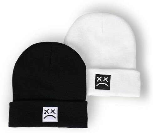 قبعات شتوية دافئة للخريف والشتاء قبعات قطنية مطرزة للرجال والنساء قبعات جمجمة أنيقة دافئة وناعمة in Kuwait