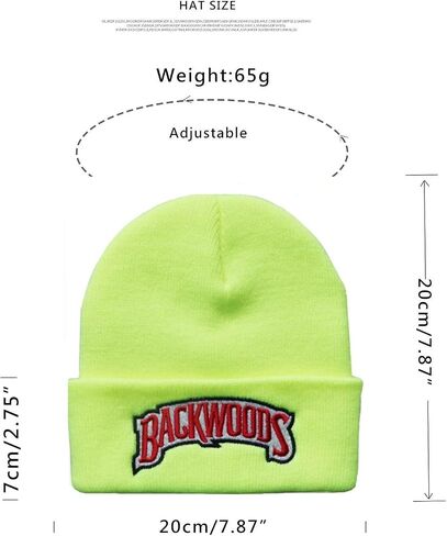 FEIRUIJI Unisex Backwoods Hats Backwoods Beanie Hip Hop Hats Knit Hats Winter Hats for Men Women in Saudi Arabia