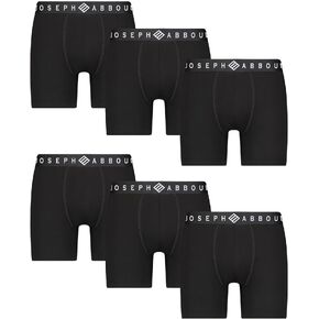 Joseph Abboud Mens Boxer Briefs, Perfect Boxer Brief for Men, Cotton Stretch Mens Underwear Pack of 6 in Kuwait
