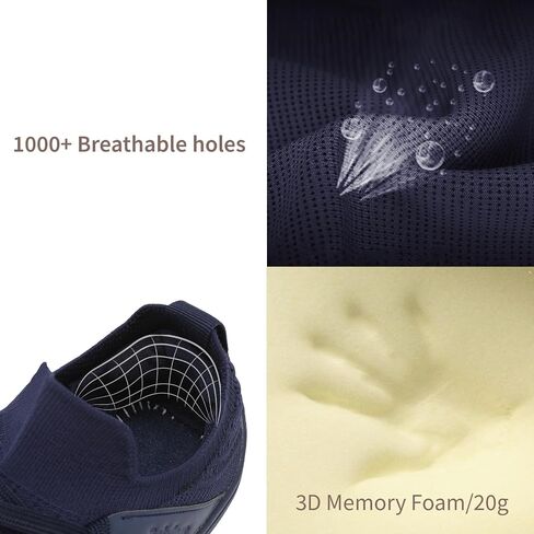 Men's Barefoot Shoes Minimalist Cross-Trainer Shoes Wide Toe Walking Shoes Zero Drop Sole Trail Running Sneakers in Kuwait