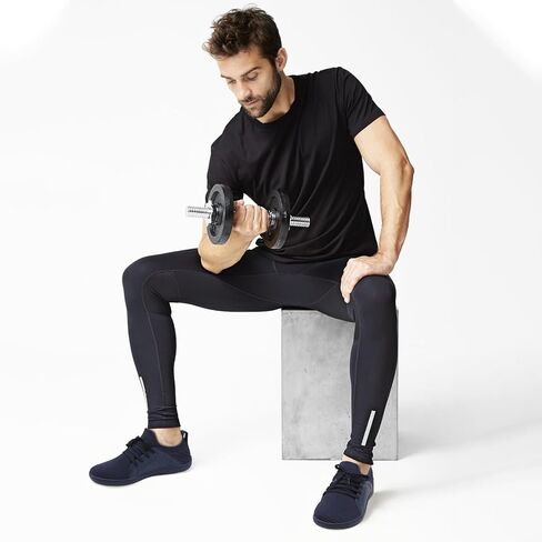 Men's Barefoot Shoes Minimalist Cross-Trainer Shoes Wide Toe Walking Shoes Zero Drop Sole Trail Running Sneakers in Kuwait