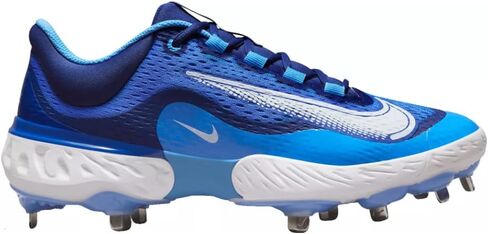 حذاء البيسبول Nike Alpha Huarache Elite 4 Low أبيض/أسود للرجال في الولايات المتحدة in Kuwait