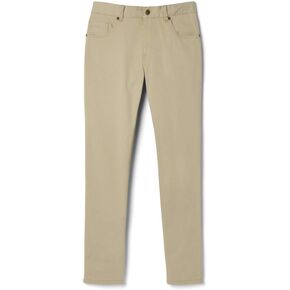 French Toast Boys' Adjustable Waist 5 Pocket Stretch Slim Fit Pant