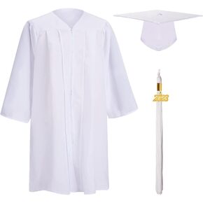 قبعة التخرج من LDIWEE غير اللامعة لرياض الأطفال ومرحلة ما قبل المدرسة، وثوب، وشرابة، ومجموعة سحر 2023 in Kuwait