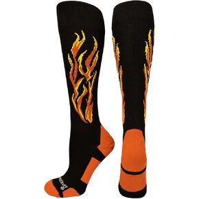MadSportsStuff Flame Soccer Style Over the Calf Athletic Socks (multiple colors) in Kuwait