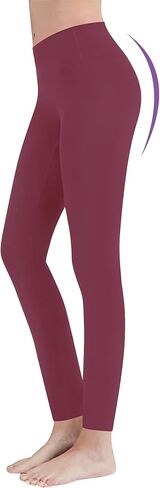 Gnainach Girls Running Pants High Waisted Soft Comfy Elastic Compression Yoga Leggings for Toddler Kids Teens Dance Workout in Kuwait