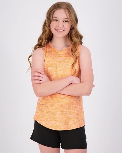 Real Essentials 4 Pack: Girls Active Dry Fit Performance Tank Top in Saudi Arabia