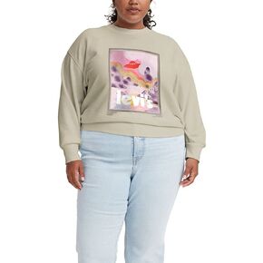 Levi's Women's Graphic Standard Crewneck Sweatshirt in Kuwait