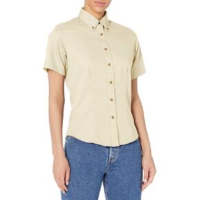 Lee Women's Meridian Performance Twill Short-Sleeve Shirt