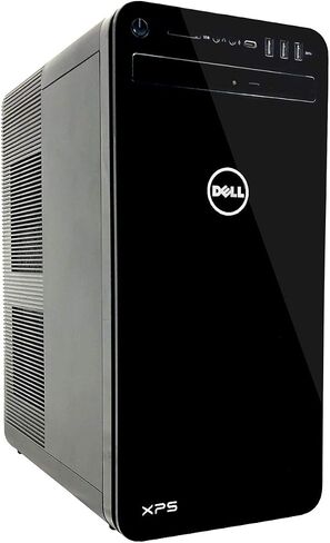 Dell XPS 8930-7814BLK-PUS Tower Desktop - 8th Gen Intel Core i7-8700 Processor, 32GB DDR4 RAM, 1TB Hard Drive + 16GB Intel Optane Memory, 6GB Nvidia GeForce GTX 1060, DVD Burner, Windows 10 Pro, Black in Saudi Arabia