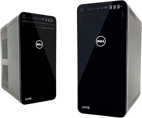 Dell XPS 8930-7814BLK-PUS Tower Desktop - 8th Gen Intel Core i7-8700 Processor, 32GB DDR4 RAM, 1TB Hard Drive + 16GB Intel Optane Memory, 6GB Nvidia GeForce GTX 1060, DVD Burner, Windows 10 Pro, Black in Saudi Arabia