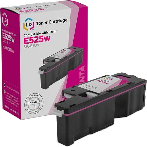LD Products Compatible Toner Cartridge Replacement for 593-BBJV G20VW Dell E525w Magenta Toner to use with Multi-Function E525W E525 525w Printer (Magenta) in Saudi Arabia