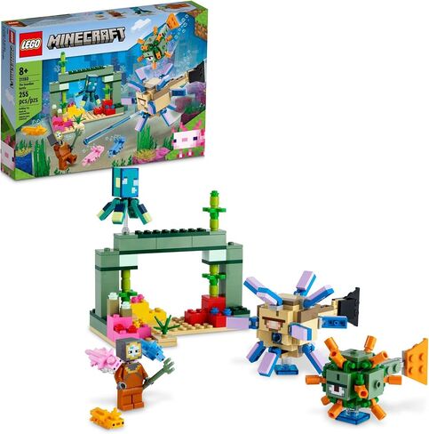 LEGO Minecraft The Guardian Battle 21180 Building Kit; Underwater Adventure Playset; Great Gift for Kids Aged 8+ (255 Pieces) in Saudi Arabia