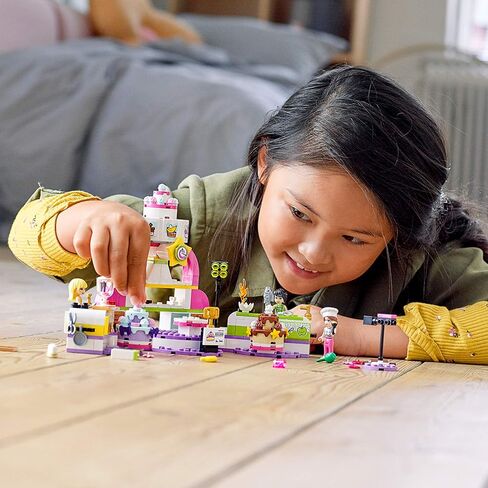LEGO Friends Baking Competition 41393 Building Kit, Set Baking Toy, Featuring 3 Friends Characters and Toy Cakes (361 Pieces) in Saudi Arabia