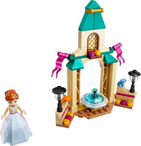 LEGO Disney Princess Anna’s Castle Courtyard 43198 Building Toy Set for Kids, Girls, and Boys Ages 5+ (74 Pieces) in Saudi Arabia