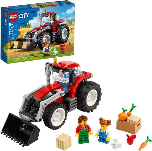 LEGO City Great Vehicles Tractor 60287 Building Toy Set for Kids, Boys, and Girls Ages 5+ (148 Pieces) in Saudi Arabia