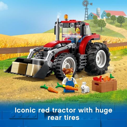 LEGO City Great Vehicles Tractor 60287 Building Toy Set for Kids, Boys, and Girls Ages 5+ (148 Pieces) in Saudi Arabia