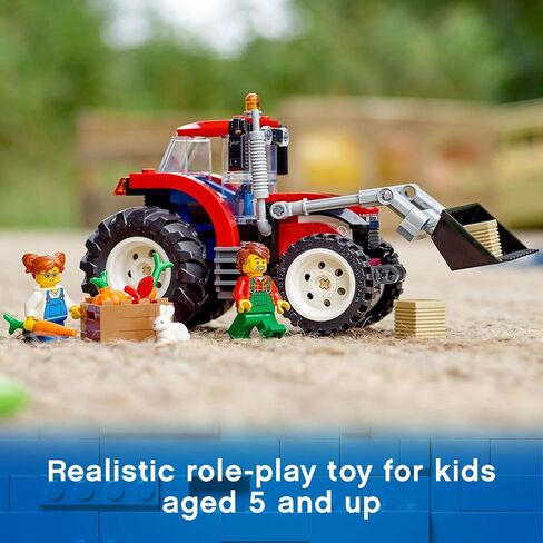 LEGO City Great Vehicles Tractor 60287 Building Toy Set for Kids, Boys, and Girls Ages 5+ (148 Pieces) in Saudi Arabia