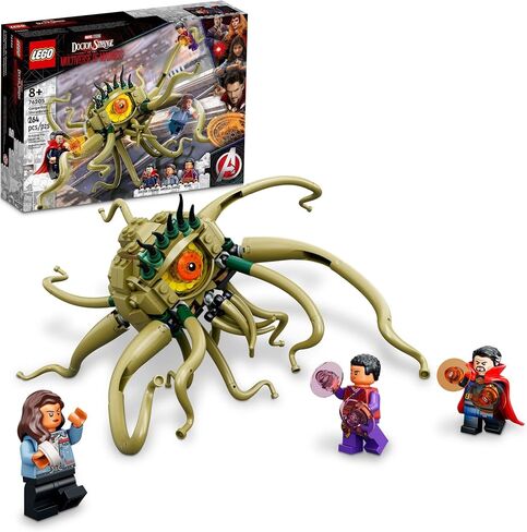 LEGO Marvel Gargantos Showdown 76205 Monster Building Kit with Doctor Strange, Wong and America Chavez for Ages 8+ (264 Pieces) in Saudi Arabia