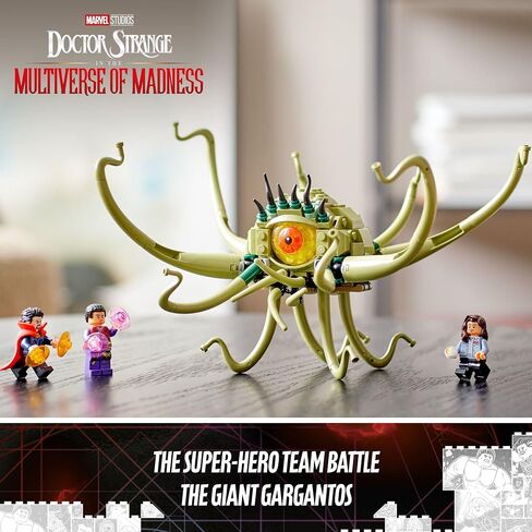 LEGO Marvel Gargantos Showdown 76205 Monster Building Kit with Doctor Strange, Wong and America Chavez for Ages 8+ (264 Pieces) in Saudi Arabia