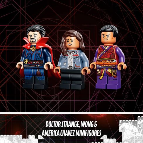 LEGO Marvel Gargantos Showdown 76205 Monster Building Kit with Doctor Strange, Wong and America Chavez for Ages 8+ (264 Pieces) in Saudi Arabia
