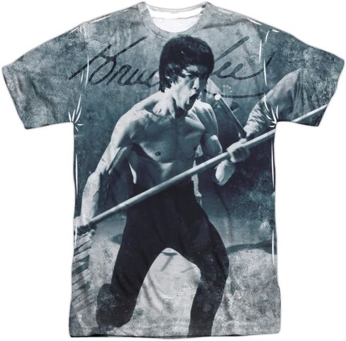 تي شيرت Trevco Bruce Lee - Whoooaa (طباعة أمامية/خلفية) in Saudi Arabia