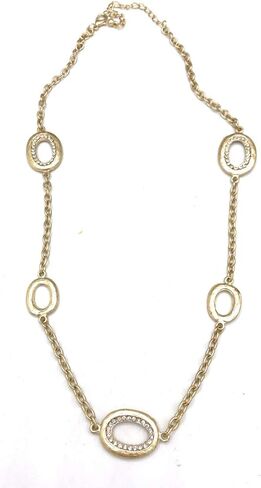 Cookie Lee Gold Link Necklace (C6) 4307 in Saudi Arabia