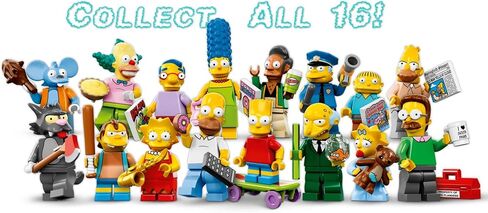 Lego 71005 The Simpson Series Itchy Simpson Character Minifigures in Saudi Arabia