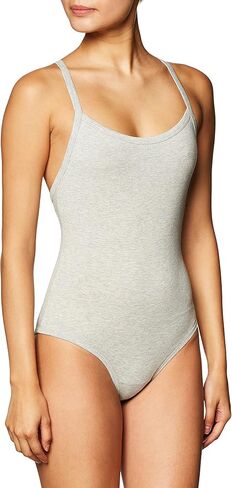 Calvin Klein womens Ck One Cotton Cami Bodysuit in Saudi Arabia