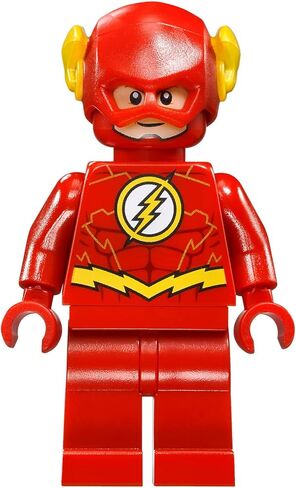 LEGO DC Comics Super Heroes Jusctice League Minifigure - Flash Gold Outline (76098) in Saudi Arabia