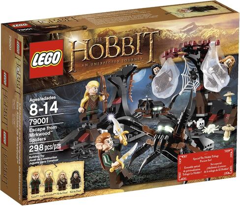 LEGO The Hobbit The Hobbit Escape from Mirkwood Spiders - 79001 in Saudi Arabia