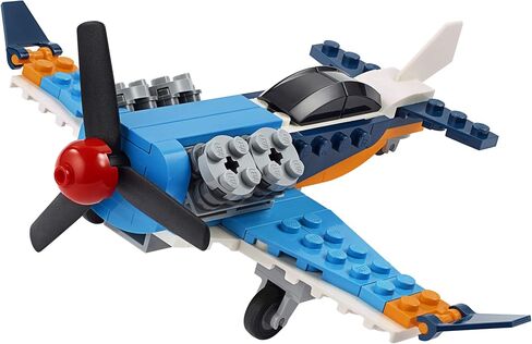 LEGO Creator 3in1 Propeller Plane 31099 Flying Toy Building Kit, New 2020 (128 Pieces) in Saudi Arabia