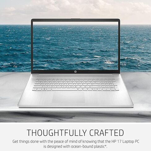 كمبيوتر محمول HP للأعمال بشاشة لمس عالية الدقة مقاس 17.3 بوصة، الجيل الحادي عشر Intel Core i7-1165G7، Windows 11 Pro، ذاكرة الوصول العشوائي 32 جيجابايت، 1 تيرابايت SSD، لوحة مفاتيح بإضاءة خلفية، HDMI، WiFi 6، كاميرا ويب، عمر بطارية طويل، بطاقة USB Durlyfi in Kuwait