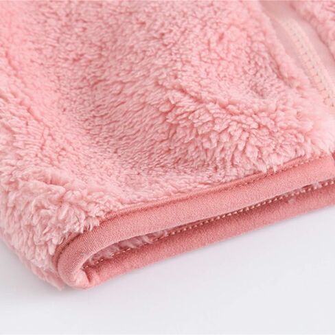 Evelin LEE Baby Boys Girls Winter Warm Fleece Hooded Coats Zip Up Cute Outwear Jacket in Saudi Arabia