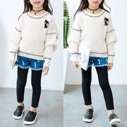 Evelin LEE Baby Girls Cute Cable Knit Cotton Tights Solid Pantyhose Stockings Leggings in Saudi Arabia