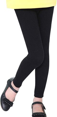 Evelin LEE Baby Girls Cute Cable Knit Cotton Tights Solid Pantyhose Stockings Leggings in Saudi Arabia
