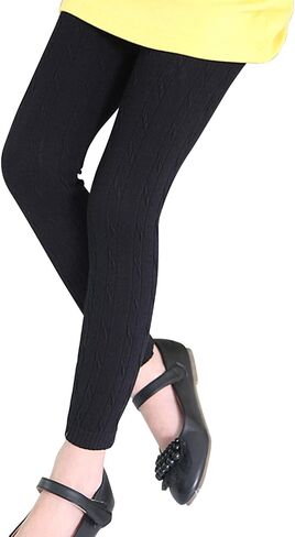Evelin LEE Baby Girls Cute Cable Knit Cotton Tights Solid Pantyhose Stockings Leggings in Saudi Arabia