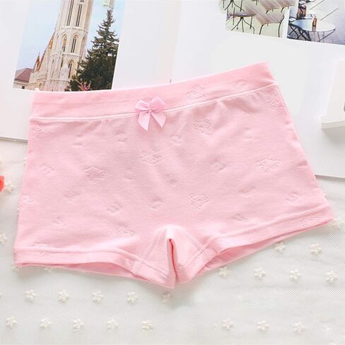 Evelin LEE Little Girls 5 Packs Cotton Underwear Bow Cute Hipster Brief Panties in Saudi Arabia