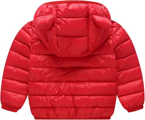 Evelin LEE Baby Boys Girls Winter Warm Zip Up Hooded Jacket Coat Lightweight Quilted Puffer Outwear in Saudi Arabia