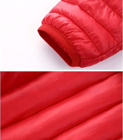 Evelin LEE Baby Boys Girls Winter Warm Zip Up Hooded Jacket Coat Lightweight Quilted Puffer Outwear in Saudi Arabia
