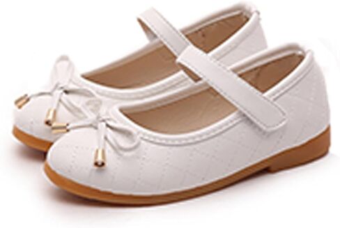 Evelin LEE Little Baby Girls Mary Jane Shoes PU Leather Anti-clip Shoes Flat in Saudi Arabia