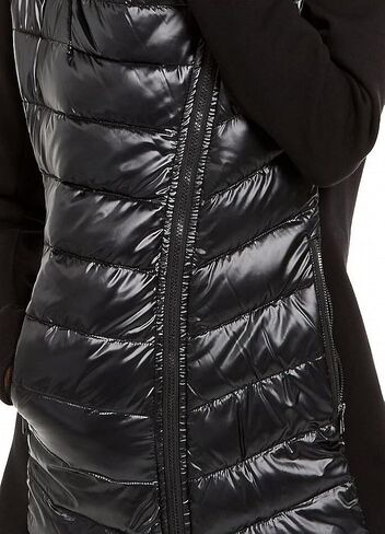 CALVIN KLEIN Womens Black Puffer Jacket Size: L in Saudi Arabia