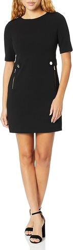 Calvin Klein Women's Crepe Shift Dress in Saudi Arabia