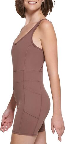Calvin Klein Performance Womens V-neck Strappy Unitard in Saudi Arabia