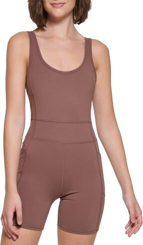 Calvin Klein Performance Womens V-neck Strappy Unitard in Saudi Arabia